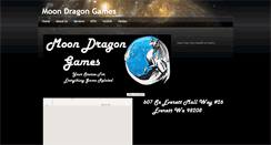 Desktop Screenshot of moondragongames.com